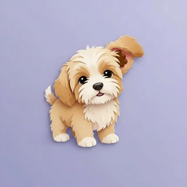 Ear discharge & odor in dogs — illustration
