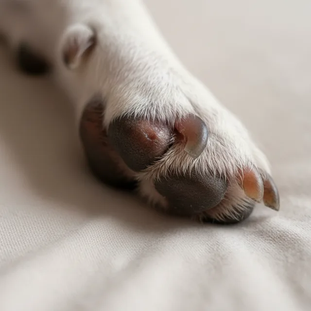 Yeasty, greasy skin in dogs — what it can look like